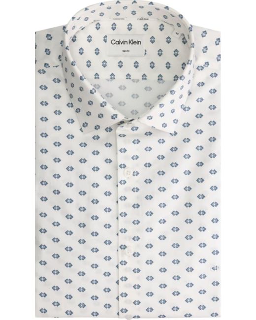 Calvin Klein Herrenhemden in Gray für Herren