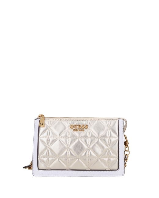 Bolsas. Oro Guess de color White