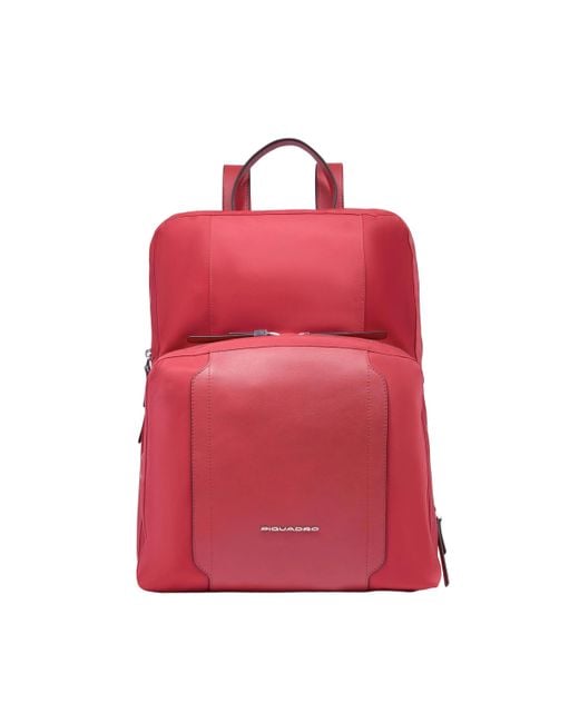 Piquadro Rugzak Vrouw Ca6216W92T-R Rood in het Red