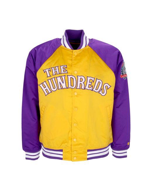 The Hundreds Yellow Avalon Jacket Bomber Jacket for men