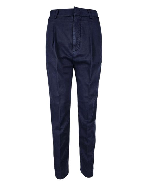 Pantalones Azules Dondup de color Blue