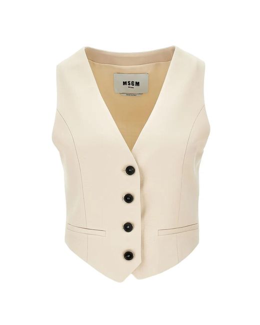MSGM White Jackets