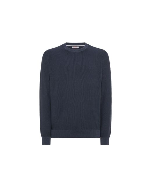 Sun 68 Blue Vintage Sweater K34118 for men