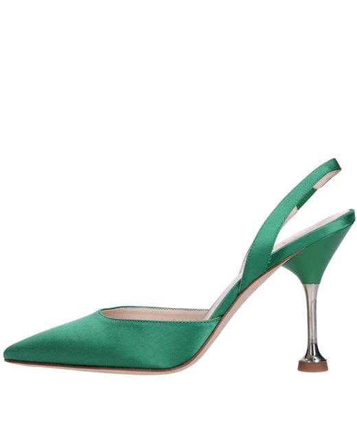 Lella Baldi Green With Heel