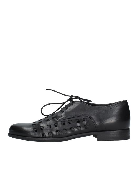 Pantanetti Black Flat Shoes