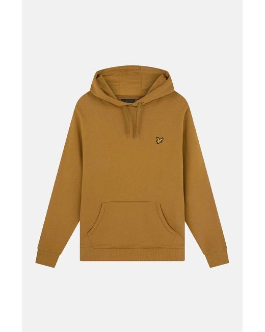 LYLE AND SCOTT 1874 Vrouwen Ml416Vog Trui Hoodie W704 Jubileum Goud in het Natural voor heren