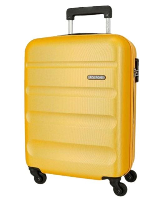 Roll Road Yellow Adult Suitcases And Trolleys