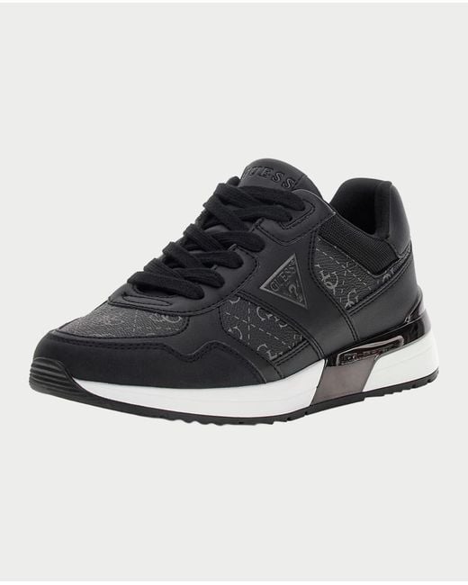 Guess Black Schwarze Sneaker