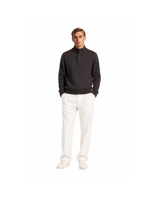 Fay Black Sweaters for men