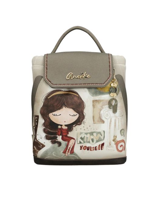 ANEKKE Gray Backpack Muses
