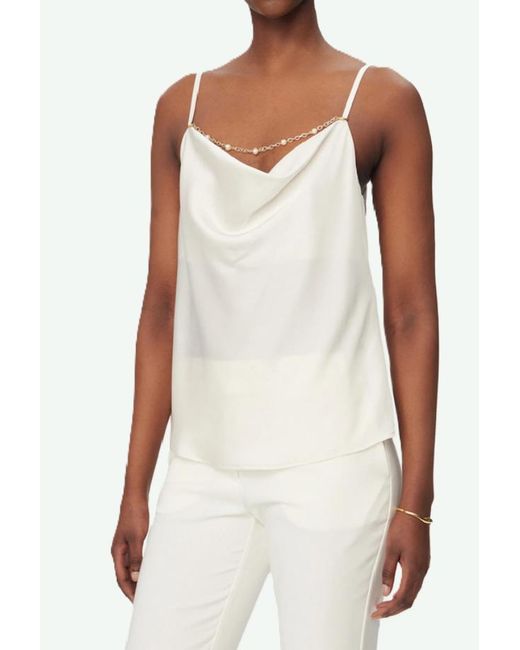 Rinascimento Top Vrouw Wit in het White