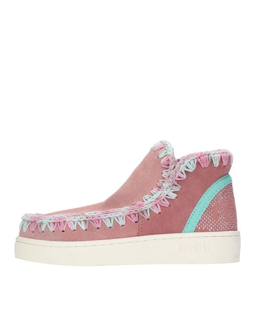 Mou Pink Boots