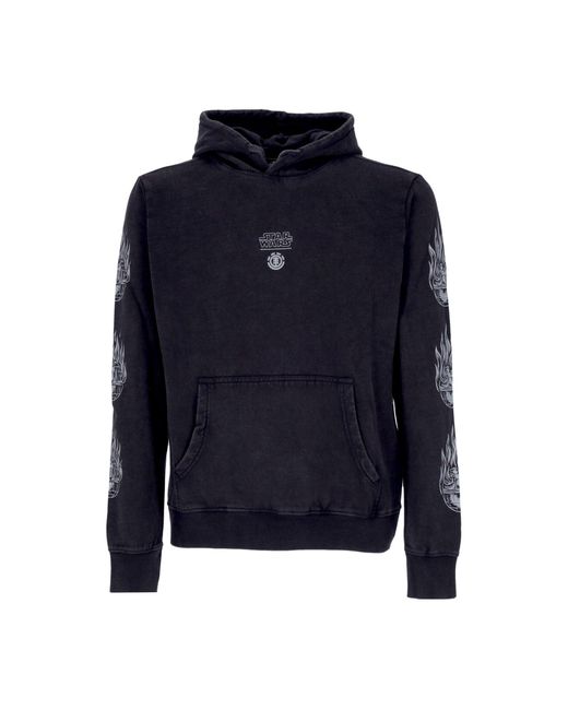 Deathstar Sudadera Con Capucha X Star Wars Hombre Sudadera Con Capucha Lavada Negro Element de hombre de color Blue