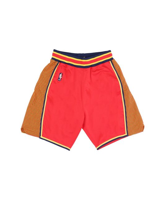 Mitchell &amp; Ness Herren-Basketballshorts Nba Alternate Shorts Hardwood Classics 2004-05 Phi76E in Red für Herren