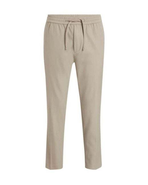 Calvin Klein Natural Technical Twill Stretch Jogger Pants for men