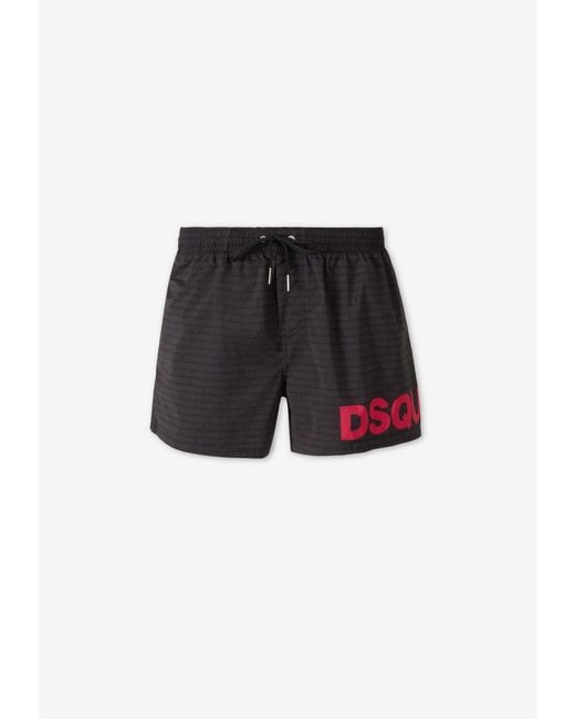 Mini Boxeador Traje DSquared² de hombre de color Black