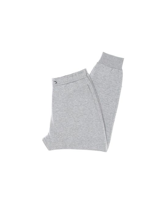 Karlkani Gray Fleece Tracksuit Pants Signature Retro Sweatpants for men