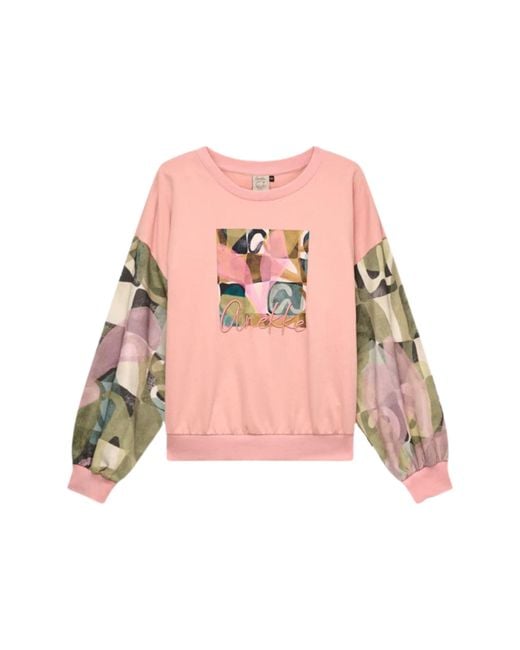 ANEKKE Sweatshirt in het Pink