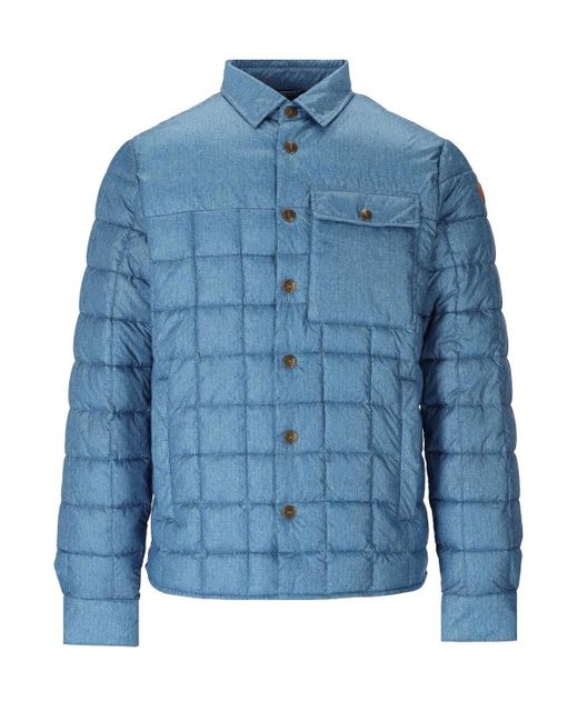 Save The Duck Blue Nikki Padded Jacket for men