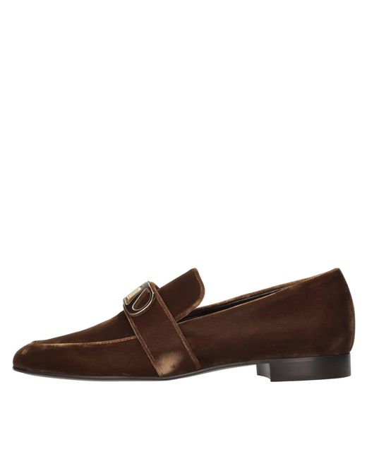Skorpios Brown Flat Shoes