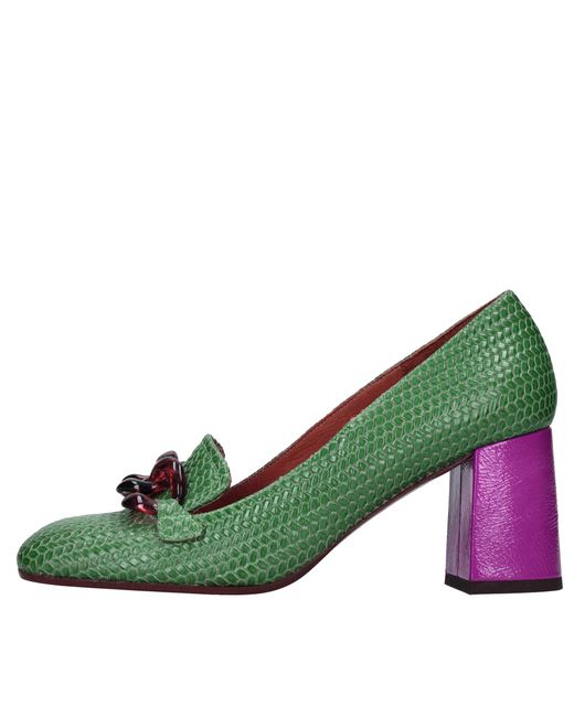 Chie Mihara Green Flat Shoes