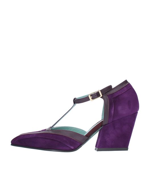 Paola D'arcano Purple With Heel
