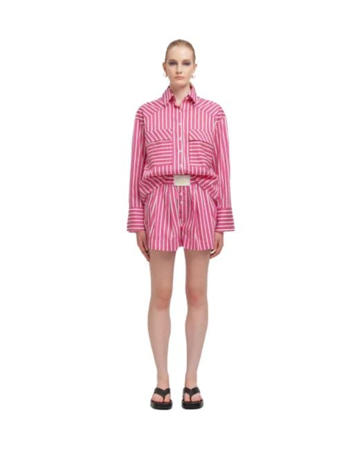 Shirt Una Caja WEILI ZHENG de color Pink