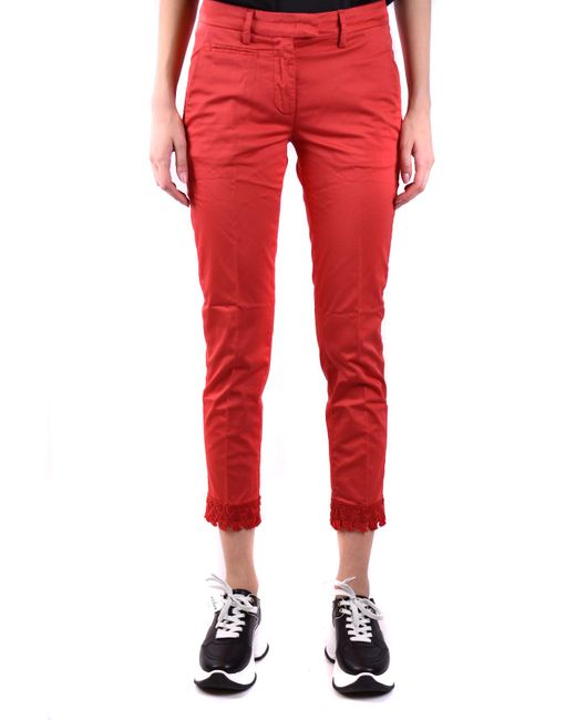 Pantalon Dondup en coloris Red