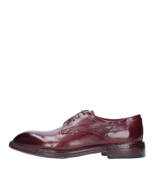 LEMARGO Red Flat Shoes for men