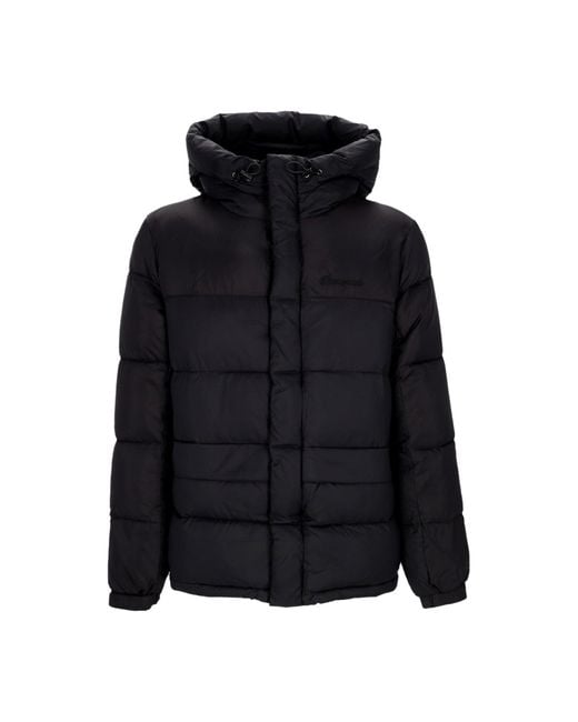 Chaqueta De Plumon Negra Acolchada Para Hombre Propaganda de hombre de color Black