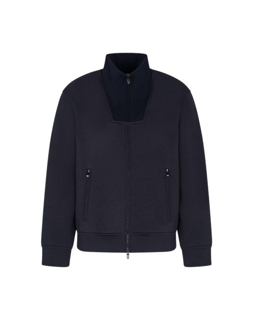 Zip-Throughs Emporio Armani pour homme en coloris Blue