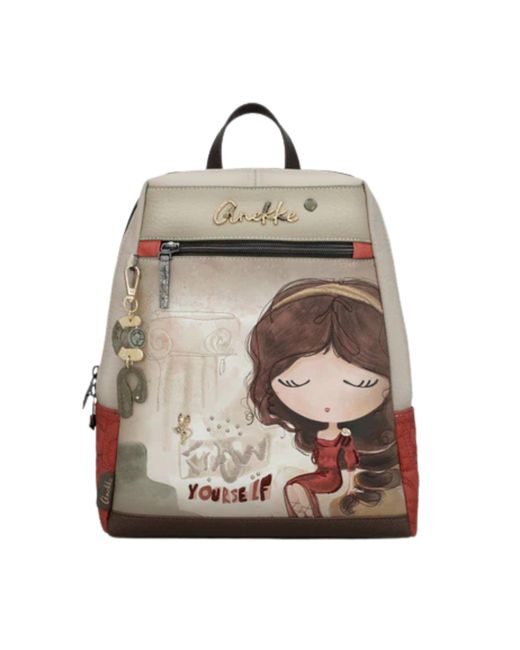 ANEKKE Gray Backpack Muses