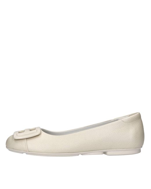 Hogan Natural Flat Shoes