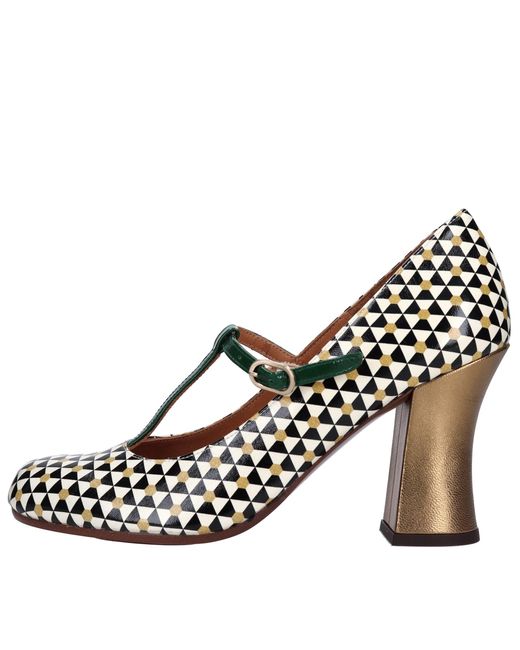 Chaussures Avec Talon Multicolore Chie Mihara en coloris Black