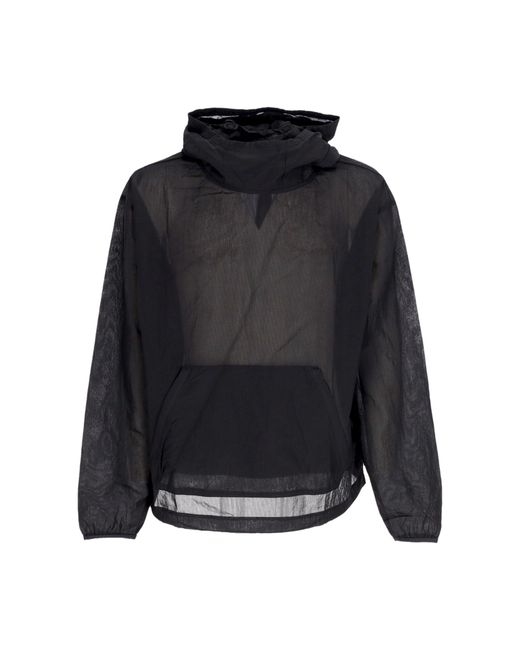 Sudadera Ligera Con Capucha Hombre Sportswear Tech Pack Sudadera Con Capucha De Malla Tejida Negro/Negro Nike de hombre de color Black