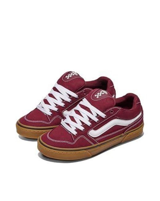 Vans Red Sneakers Caldrone