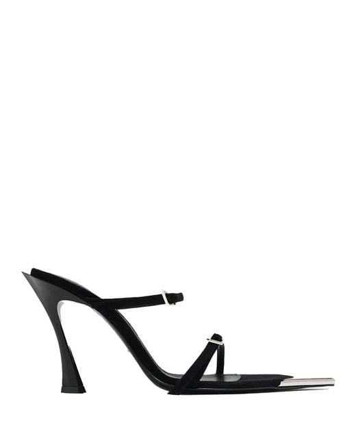 Mugler White Sandel