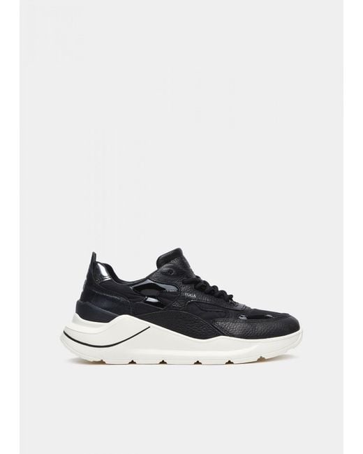 Date White Sneakers Date W391-Fg-Nt-Bk Escape