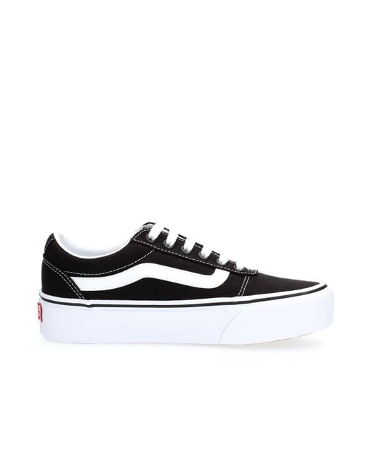 Vans Black Damen Sneaker Ward Wm Plattform