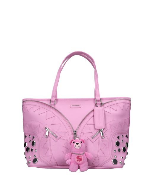 Bolsas. Rosa Sprayground de color Pink