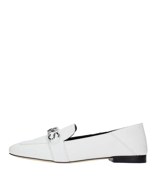 Michael Kors White Flat Shoes
