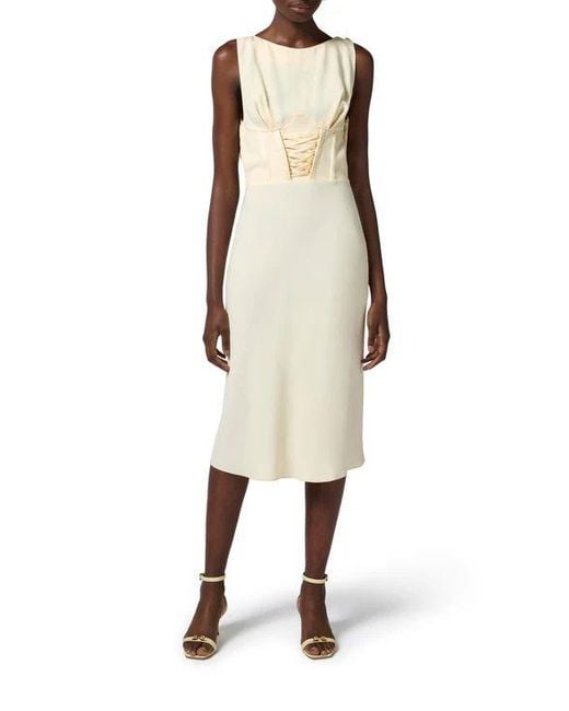 Elisabetta Franchi Dameskleding Ab84652E2 Dc7 in het Natural