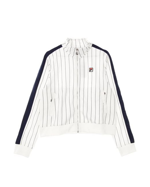 Hala Aop Track Jacket Veste De Survetement Femme Fila en coloris Gray