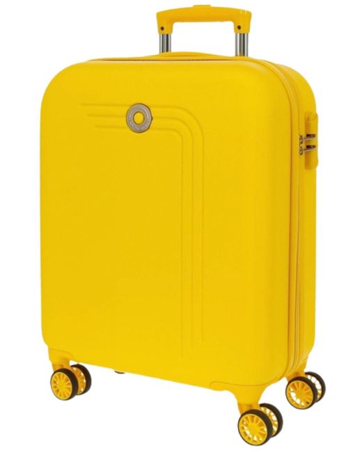 Movom Yellow Adult Suitcases And Trolleys