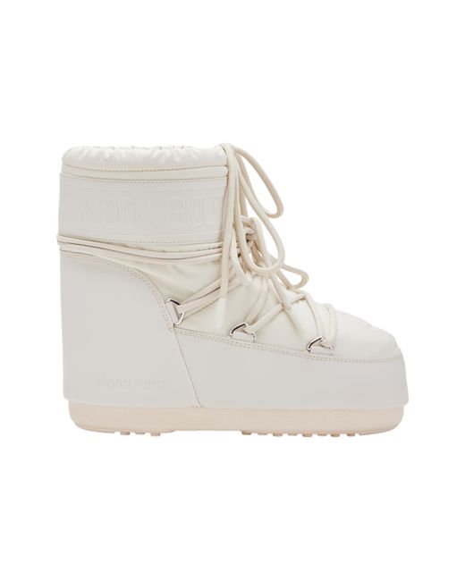 Moon Boot Vrouw in het White