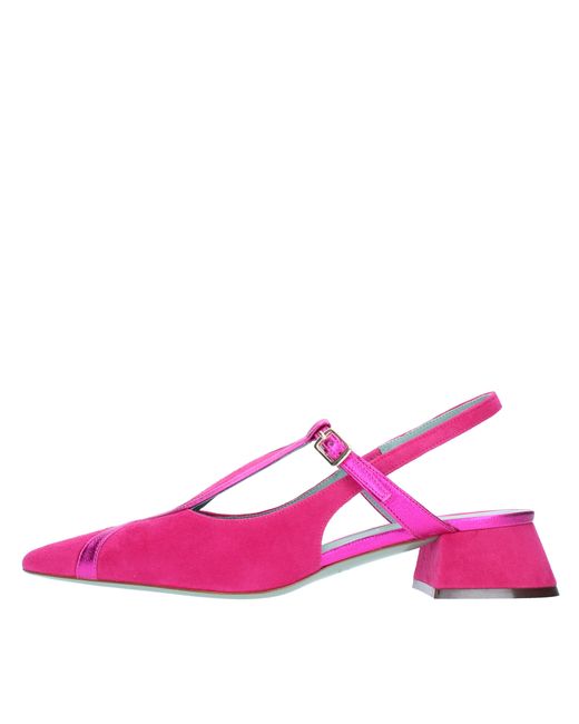 Paola D'arcano Pink Fuchsia Hochhackige Schuhe