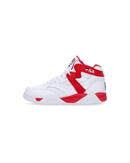 Fila Red Basketball Shoe M-Squad Mid for men