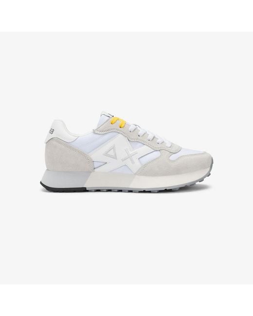 Sun 68 White Shoe Bicolor for men