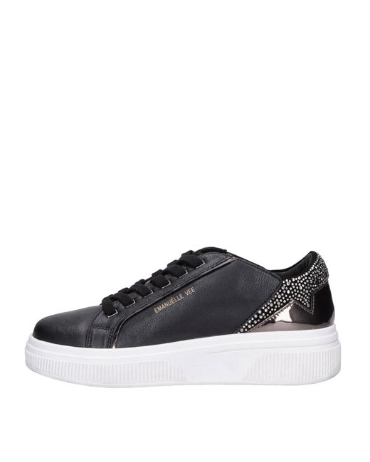 Baskets Noir Emanuélle Vee en coloris Black