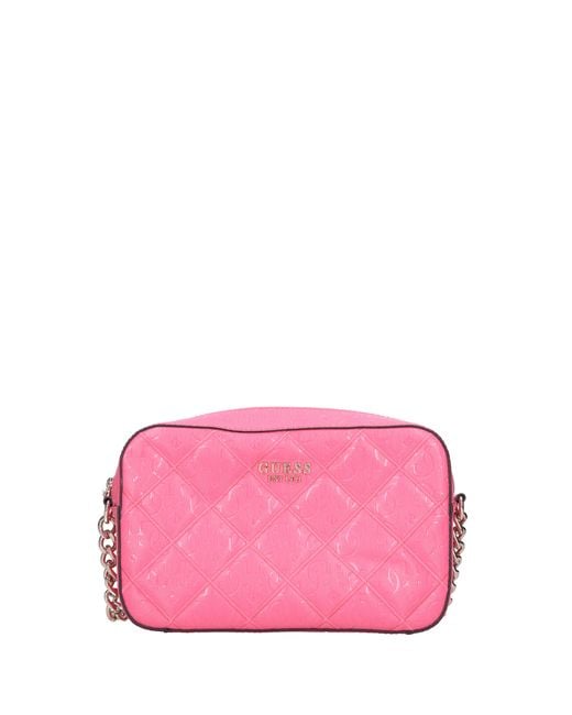 Des Sacs. Fuchsia Guess en coloris Pink